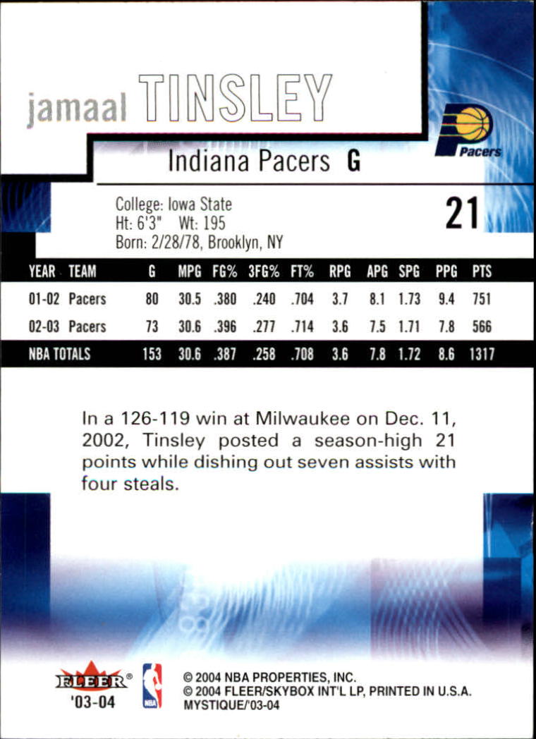 2003/2004 Mystique (Fleer) Basketball - Picture 43 of 231