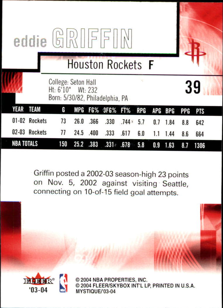 2003/2004 Mystique (Fleer) Basketball - Picture 79 of 231