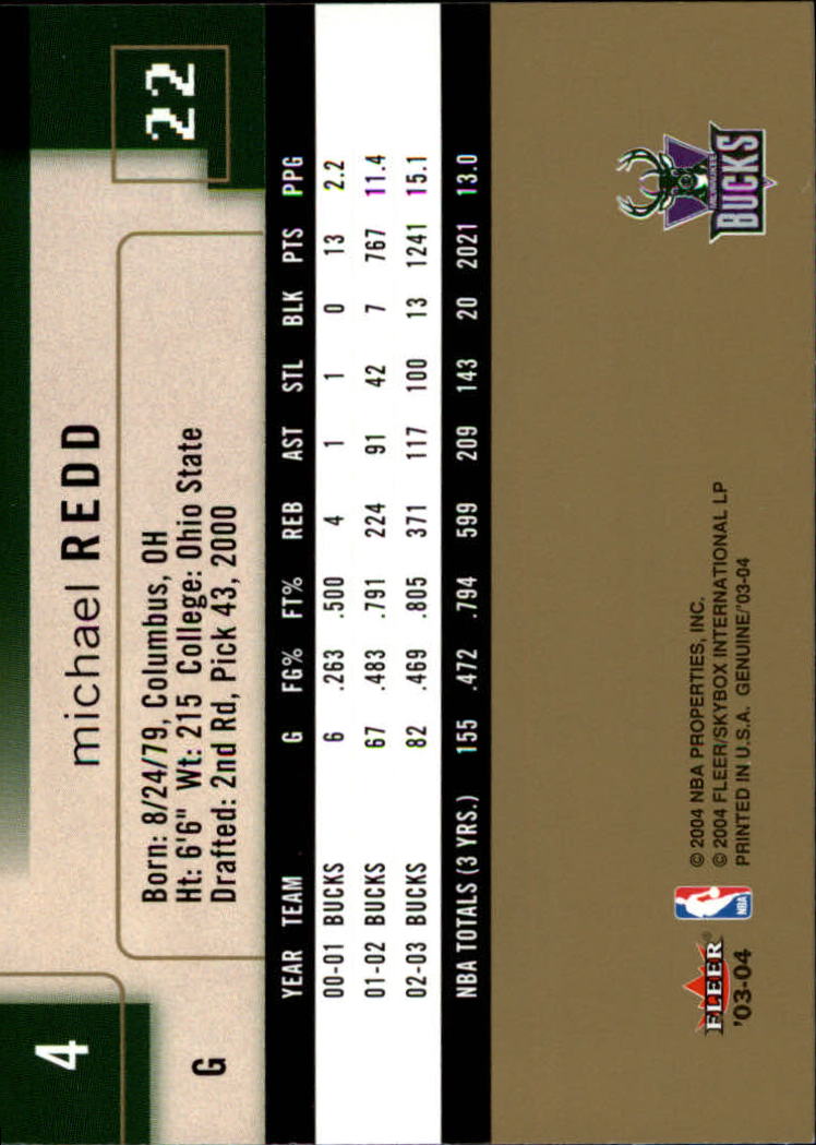 2003/2004 Genuine Insider (Fleer) Basketball - Picture 9 of 216