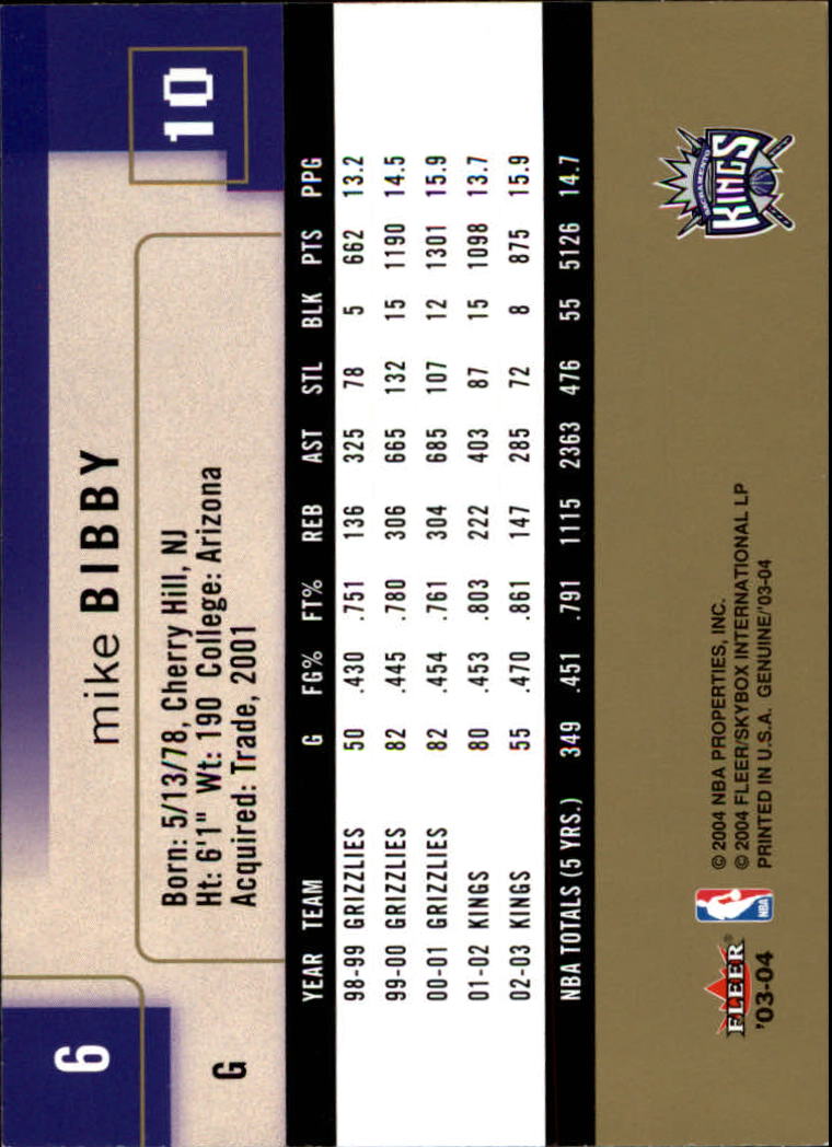 2003/2004 Genuine Insider (Fleer) Basketball - Picture 13 of 216