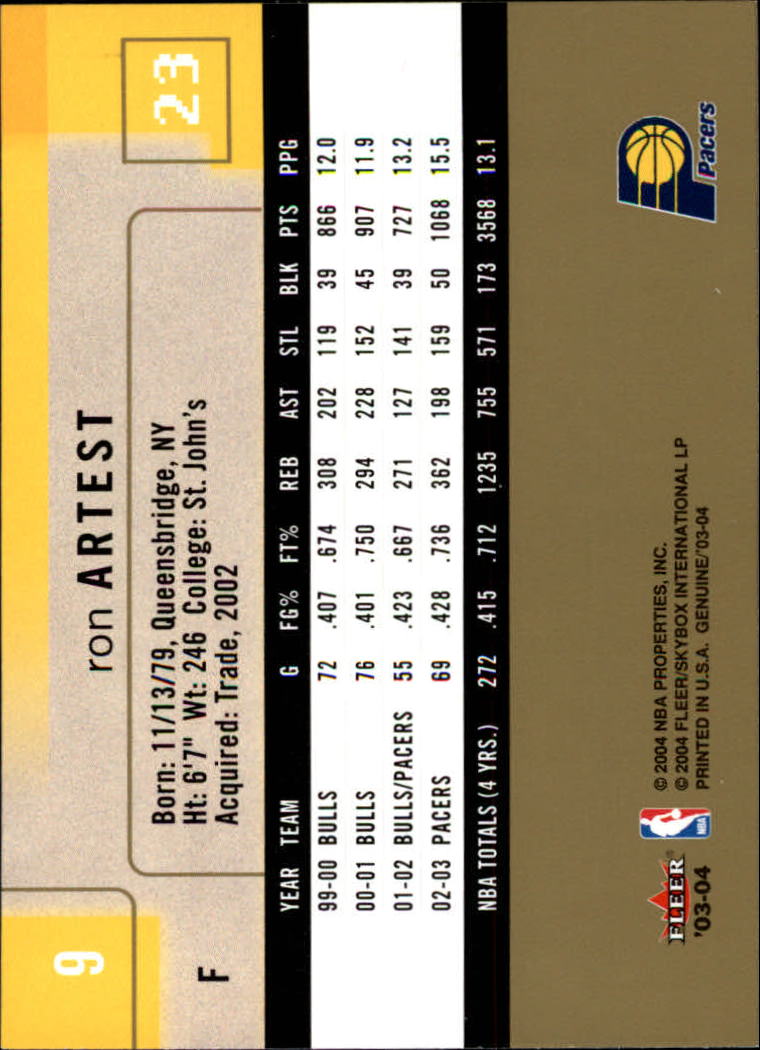 2003/2004 Genuine Insider (Fleer) Basketball - Picture 19 of 216