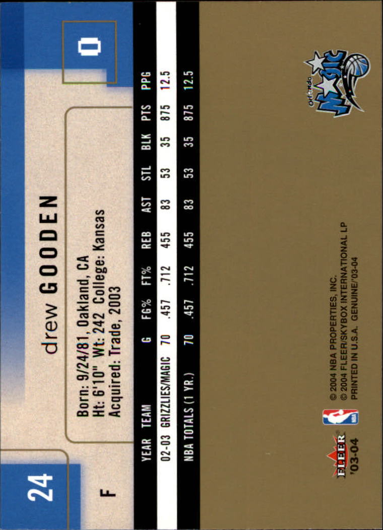 2003/2004 Genuine Insider (Fleer) Basketball - Picture 49 of 216