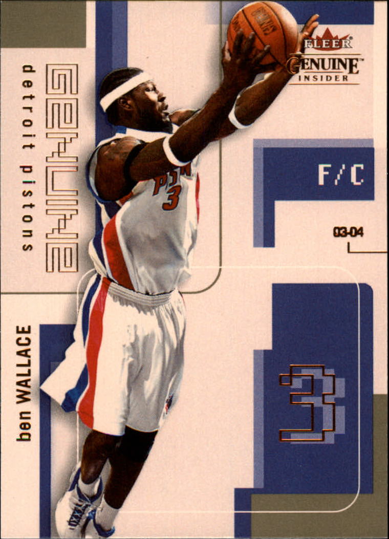 2003/2004 Genuine Insider (Fleer) Basketball - Picture 78 of 216