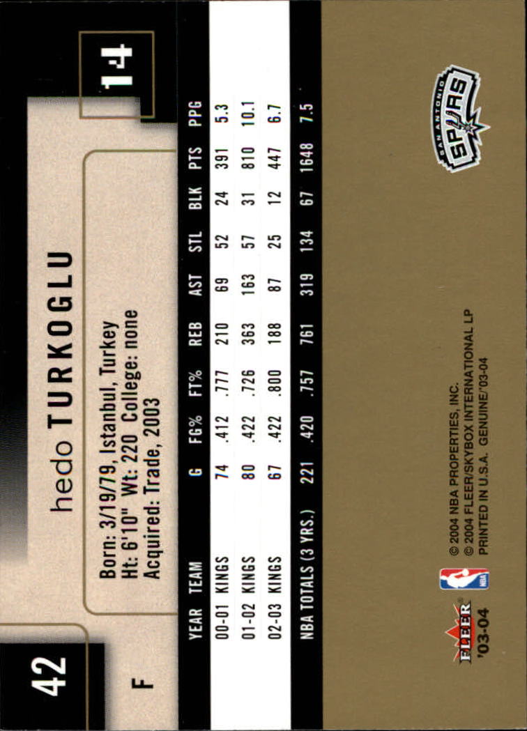 2003/2004 Genuine Insider (Fleer) Basketball - Picture 85 of 216