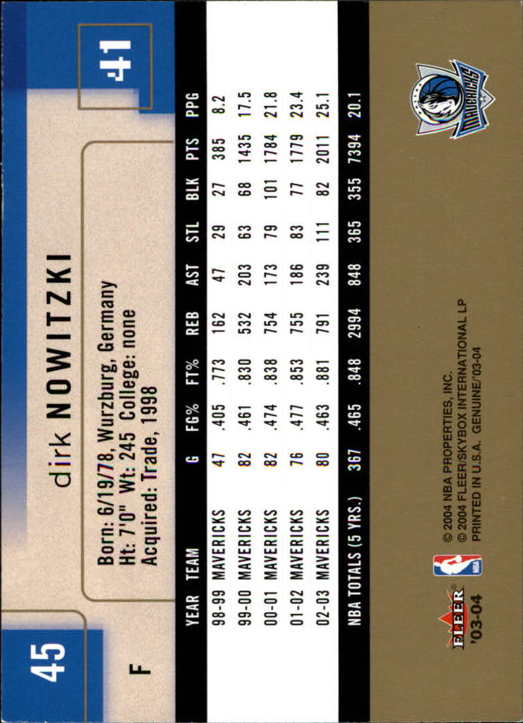 2003/2004 Genuine Insider (Fleer) Basketball - Picture 91 of 216