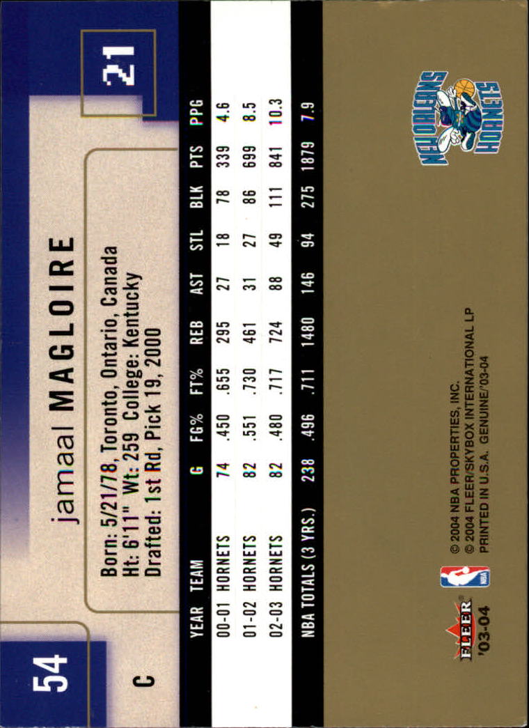 2003/2004 Genuine Insider (Fleer) Basketball - Picture 109 of 216