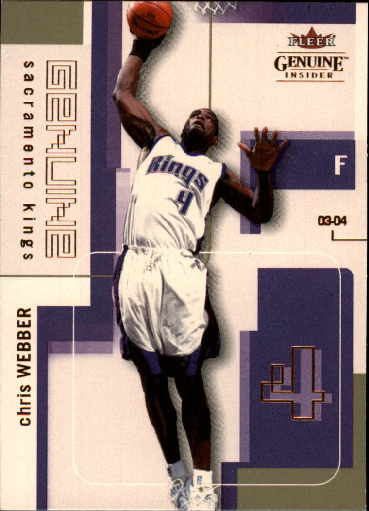 2003/2004 Genuine Insider (Fleer) Basketball - Picture 162 of 216