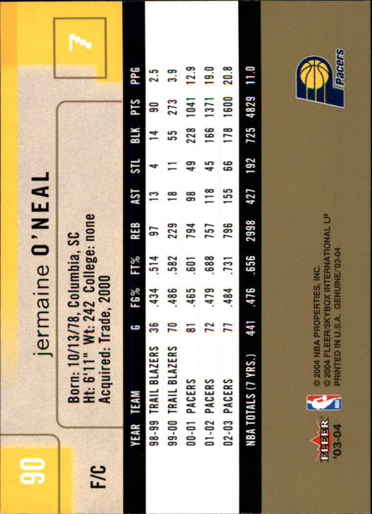 2003/2004 Genuine Insider (Fleer) Basketball - Picture 181 of 216