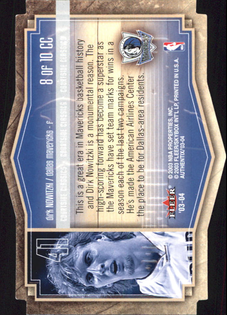 2003/2004 Authentix (Fleer) Basketball - Picture 287 of 319