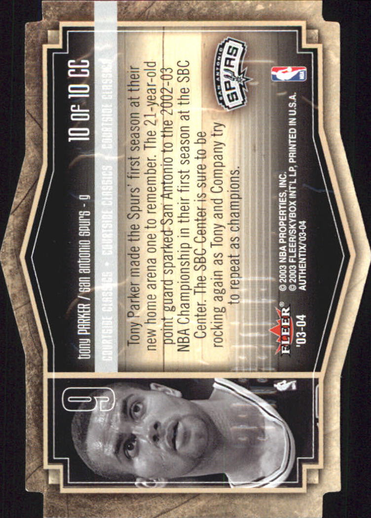 2003/2004 Authentix (Fleer) Basketball - Picture 289 of 319
