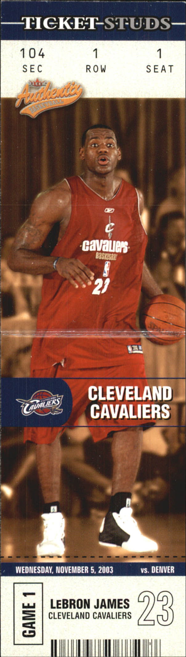 2003/2004 Authentix (Fleer) Basketball - Picture 294 of 319
