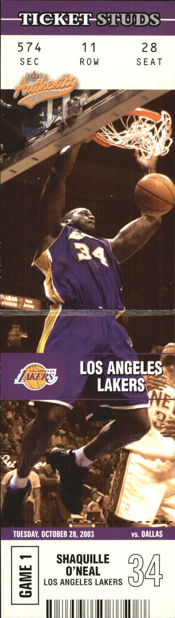 2003/2004 Authentix (Fleer) Basketball - Picture 306 of 319