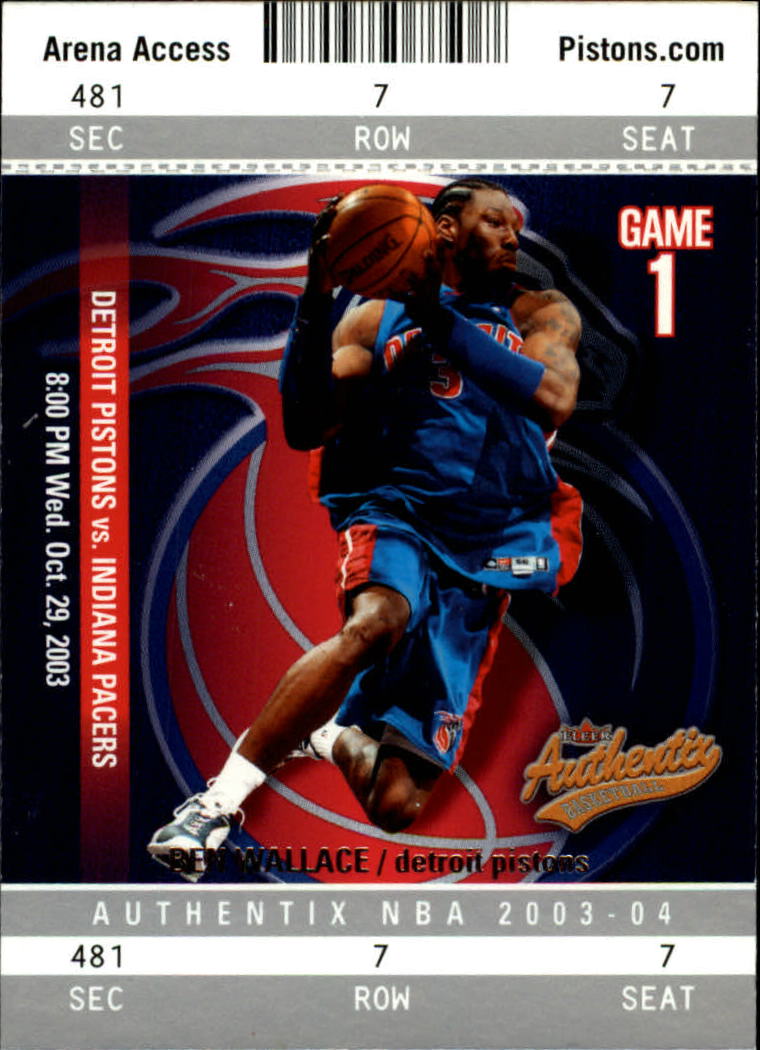 2003/2004 Authentix (Fleer) Basketball - Picture 18 of 319
