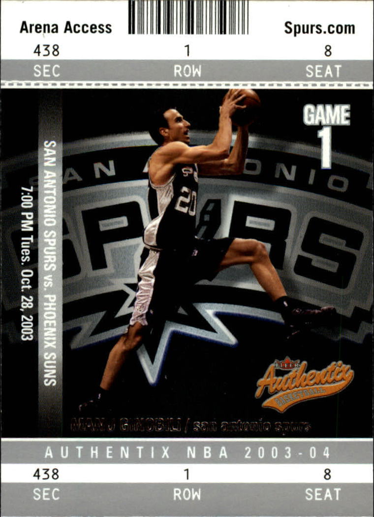 2003/2004 Authentix (Fleer) Basketball - Picture 20 of 319