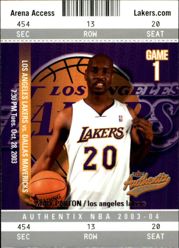 2003/2004 Authentix (Fleer) Basketball - Picture 22 of 319