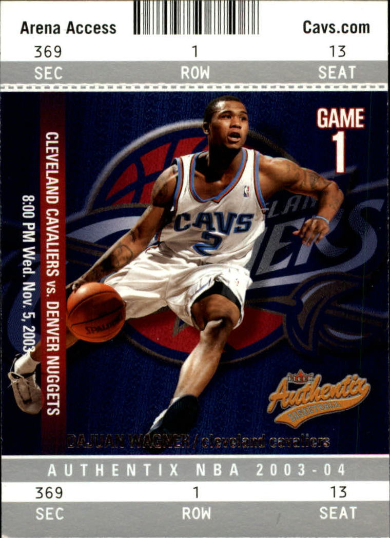 2003/2004 Authentix (Fleer) Basketball - Picture 24 of 319
