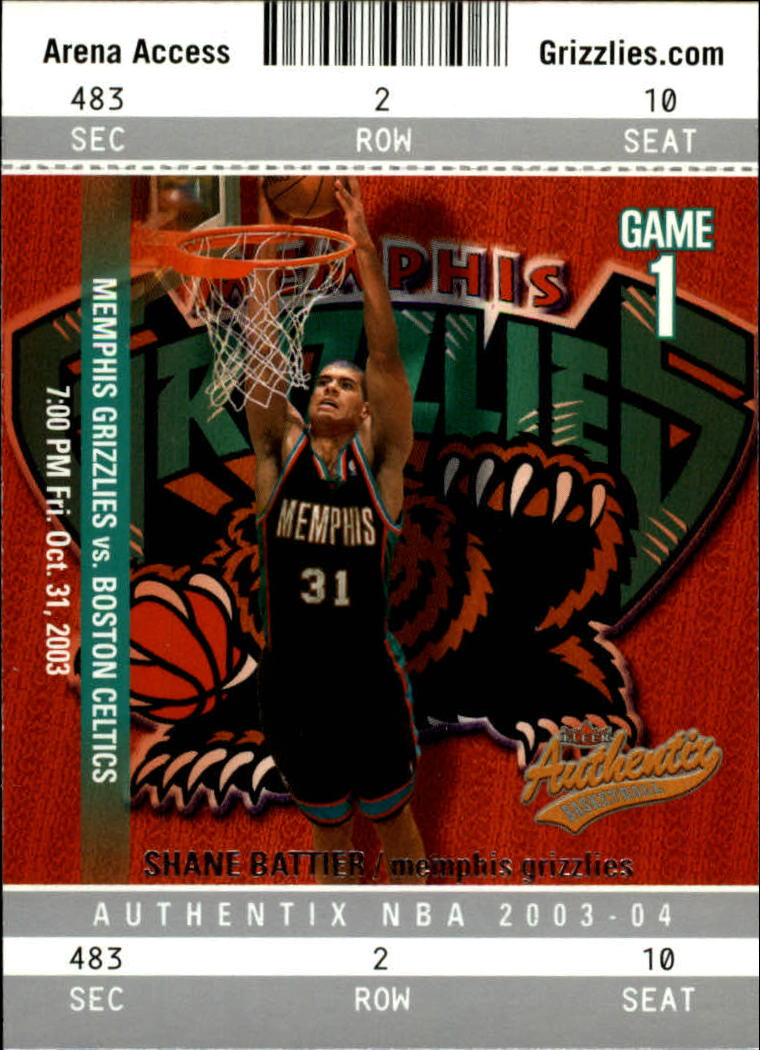 2003/2004 Authentix (Fleer) Basketball - Picture 28 of 319