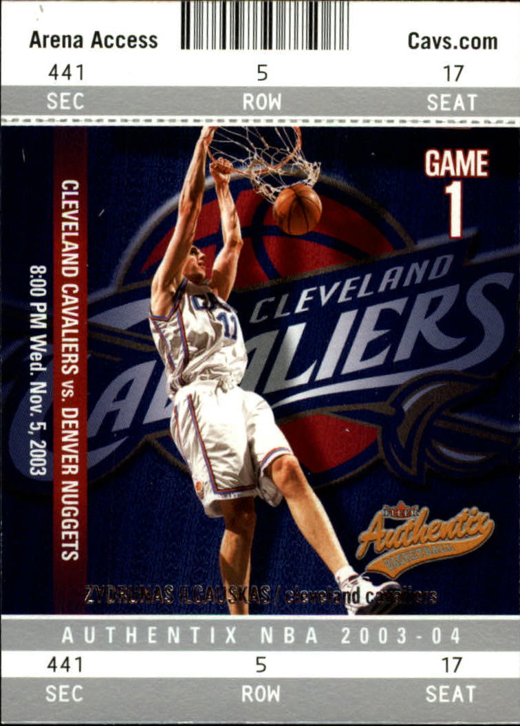 2003/2004 Authentix (Fleer) Basketball - Picture 30 of 319