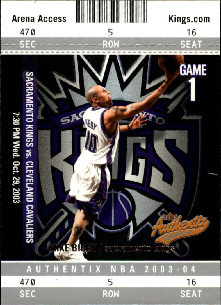 2003/2004 Authentix (Fleer) Basketball - Picture 42 of 319