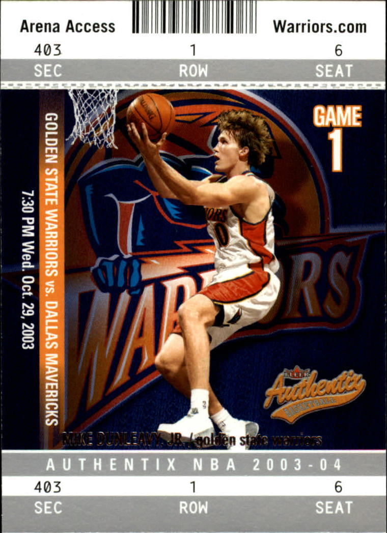 2003/2004 Authentix (Fleer) Basketball - Picture 58 of 319