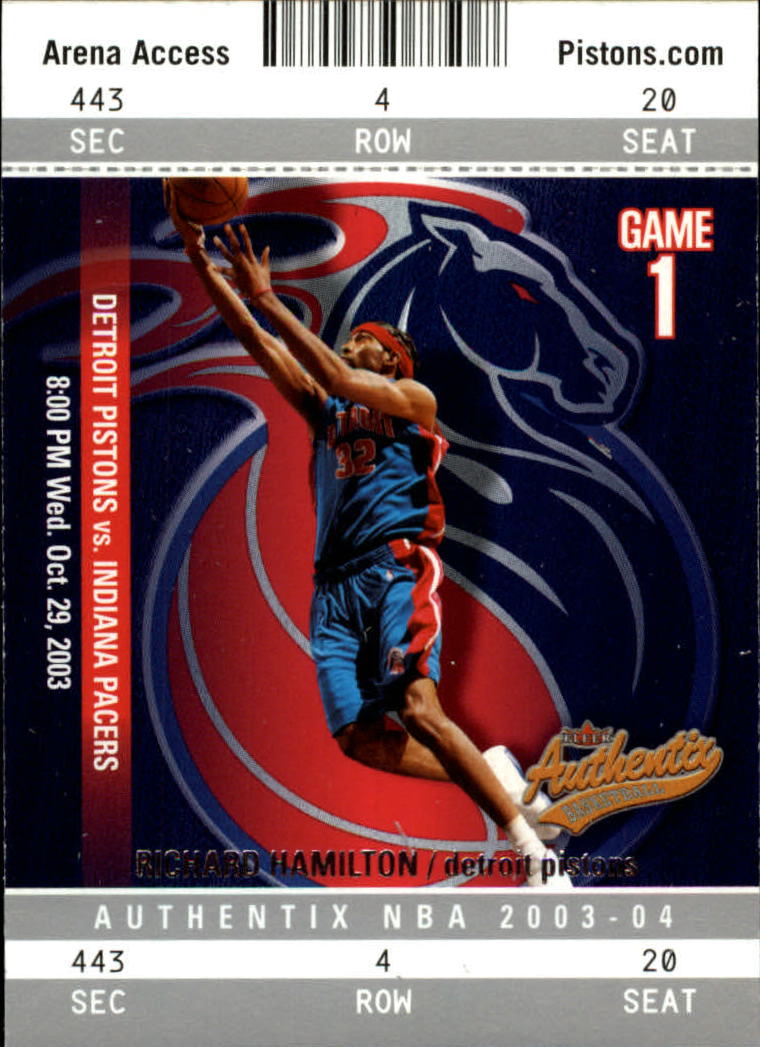 2003/2004 Authentix (Fleer) Basketball - Picture 64 of 319