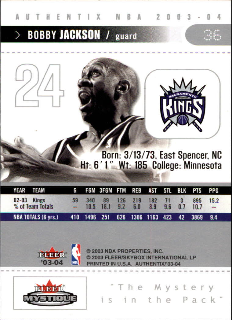2003/2004 Authentix (Fleer) Basketball - Picture 73 of 319