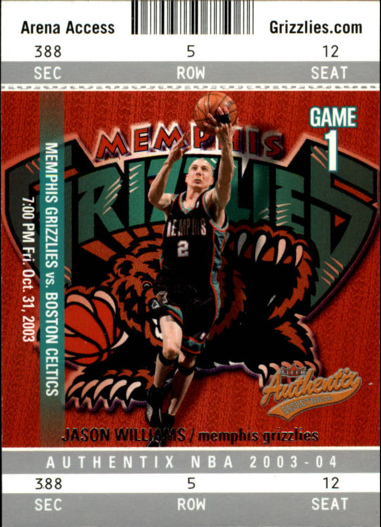 2003/2004 Authentix (Fleer) Basketball - Picture 74 of 319