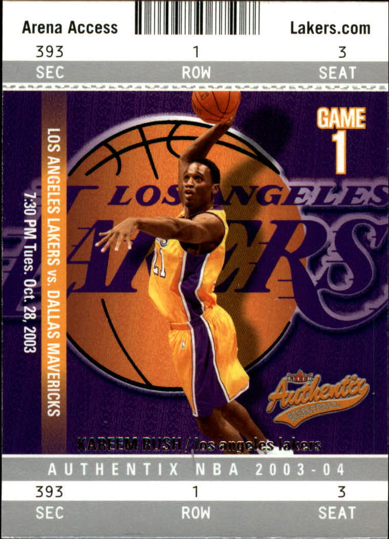 2003/2004 Authentix (Fleer) Basketball - Picture 80 of 319