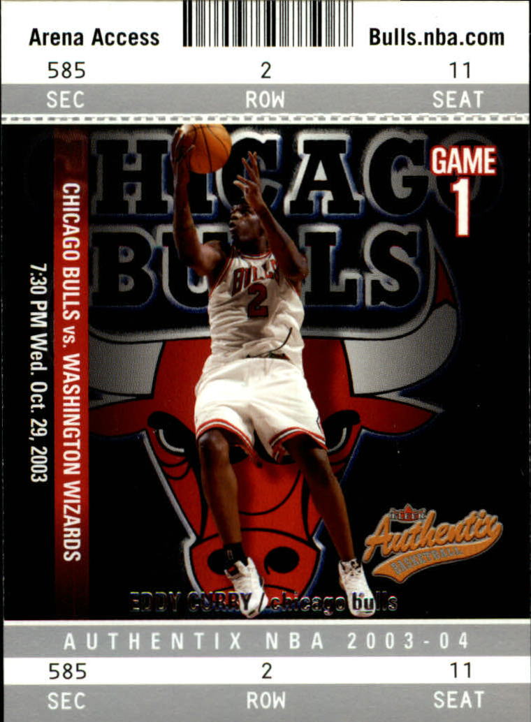 2003/2004 Authentix (Fleer) Basketball - Picture 82 of 319