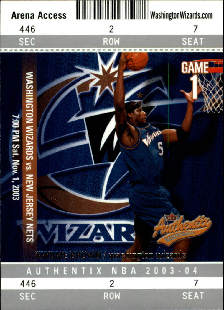 2003/2004 Authentix (Fleer) Basketball - Picture 88 of 319