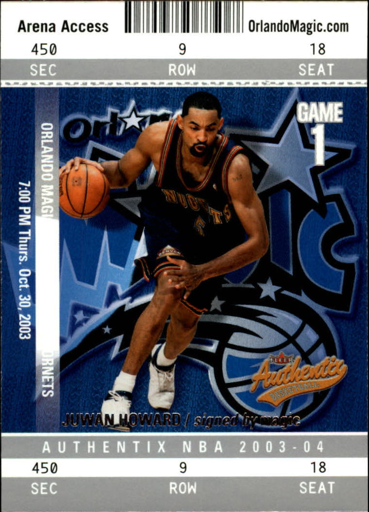 2003/2004 Authentix (Fleer) Basketball - Picture 92 of 319