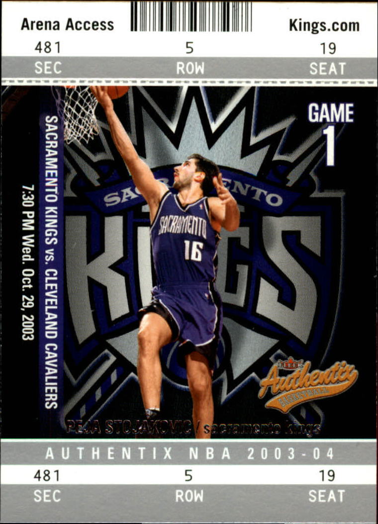 2003/2004 Authentix (Fleer) Basketball - Picture 94 of 319
