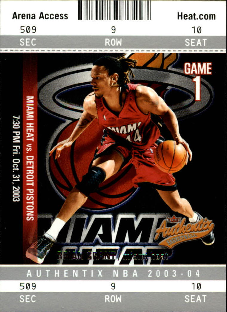 2003/2004 Authentix (Fleer) Basketball - Picture 96 of 319