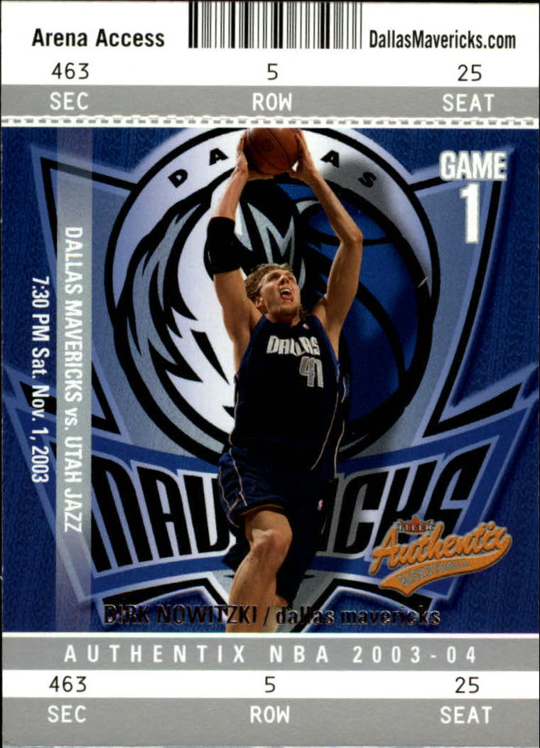 2003/2004 Authentix (Fleer) Basketball - Picture 104 of 319