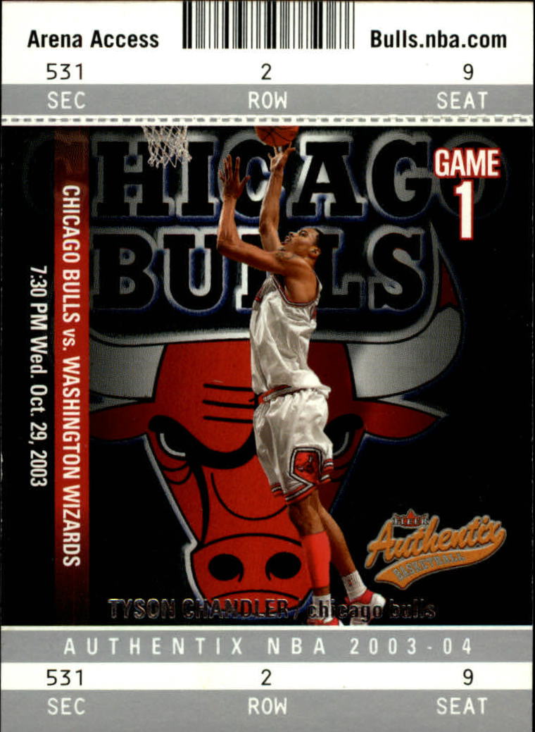2003/2004 Authentix (Fleer) Basketball - Picture 116 of 319