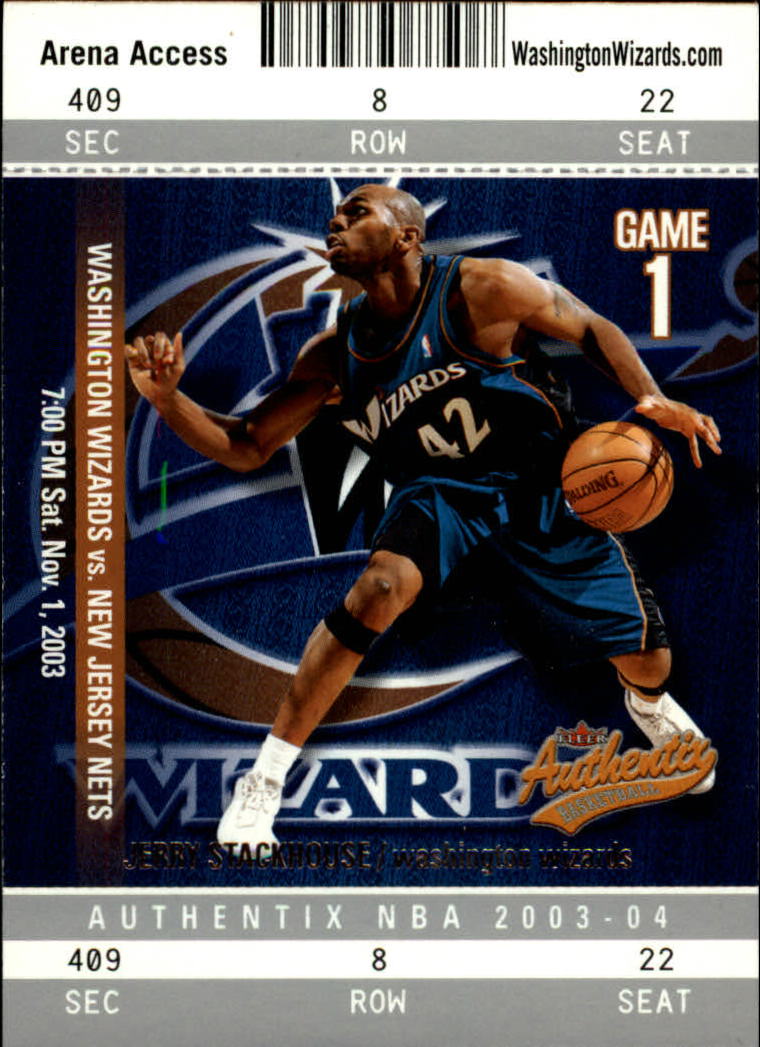 2003/2004 Authentix (Fleer) Basketball - Picture 122 of 319
