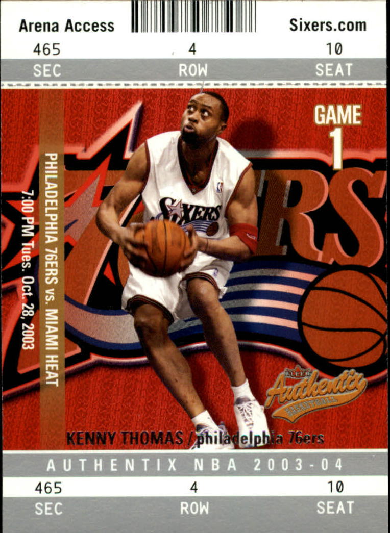 2003/2004 Authentix (Fleer) Basketball - Picture 132 of 319