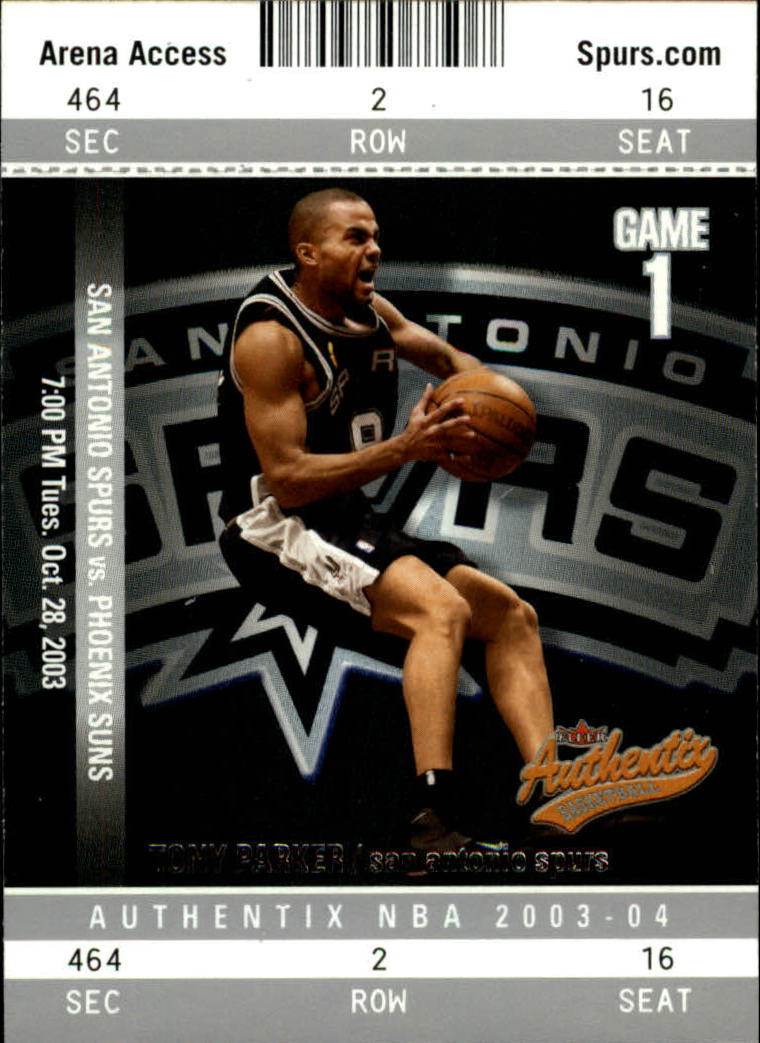 2003/2004 Authentix (Fleer) Basketball - Picture 134 of 319