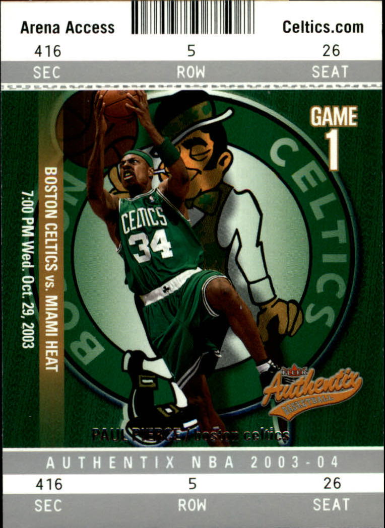 2003/2004 Authentix (Fleer) Basketball - Picture 138 of 319