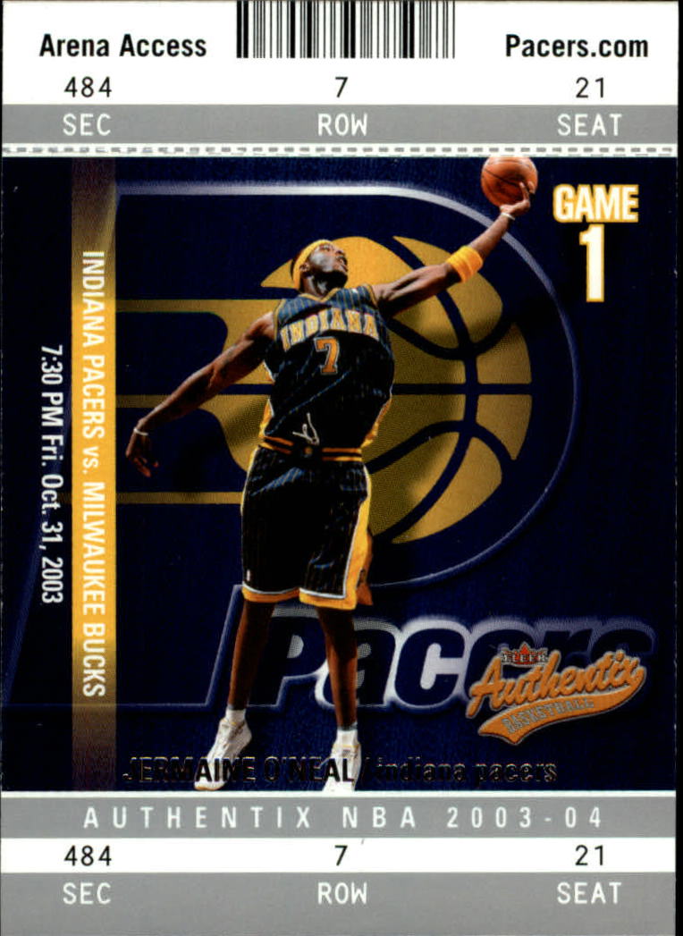 2003/2004 Authentix (Fleer) Basketball - Picture 142 of 319