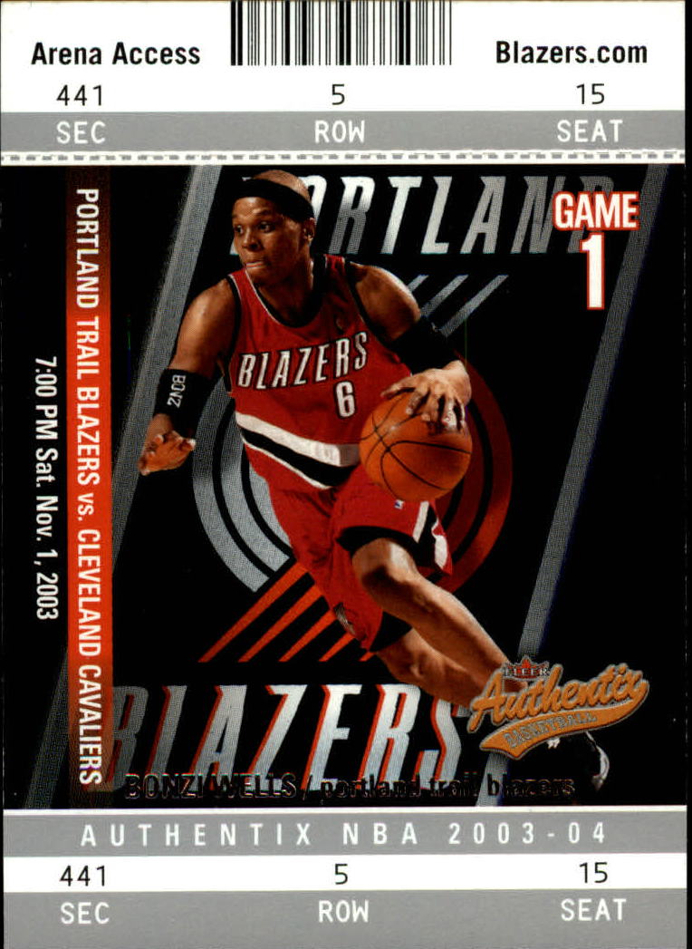 2003/2004 Authentix (Fleer) Basketball - Picture 154 of 319