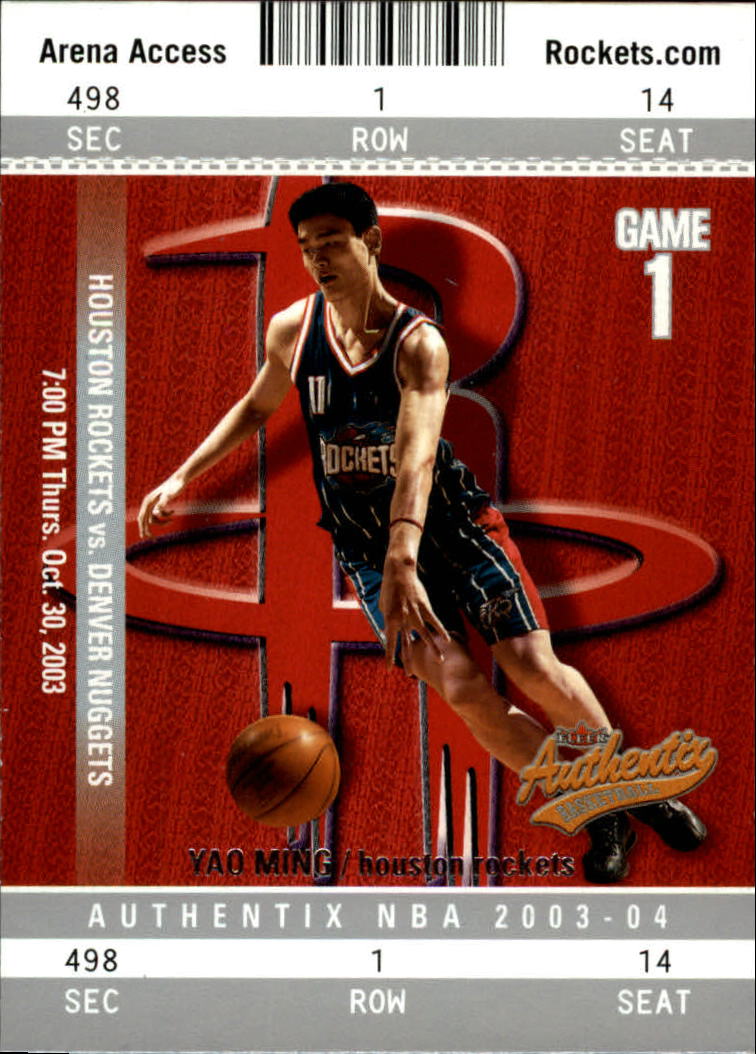 2003/2004 Authentix (Fleer) Basketball - Picture 174 of 319