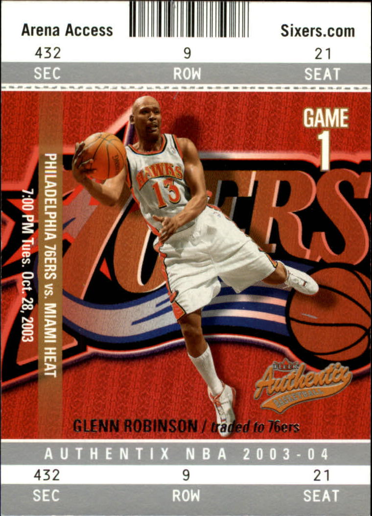 2003/2004 Authentix (Fleer) Basketball - Picture 176 of 319