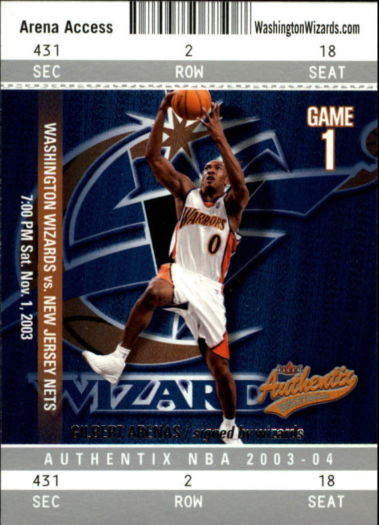 2003/2004 Authentix (Fleer) Basketball - Picture 180 of 319