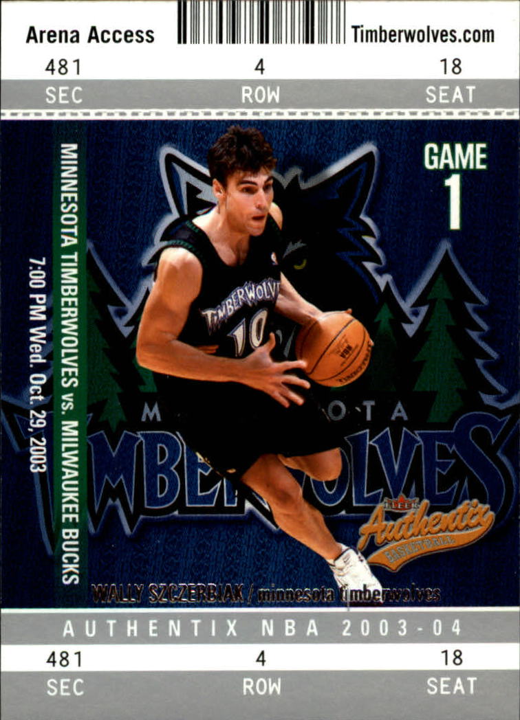 2003/2004 Authentix (Fleer) Basketball - Picture 184 of 319