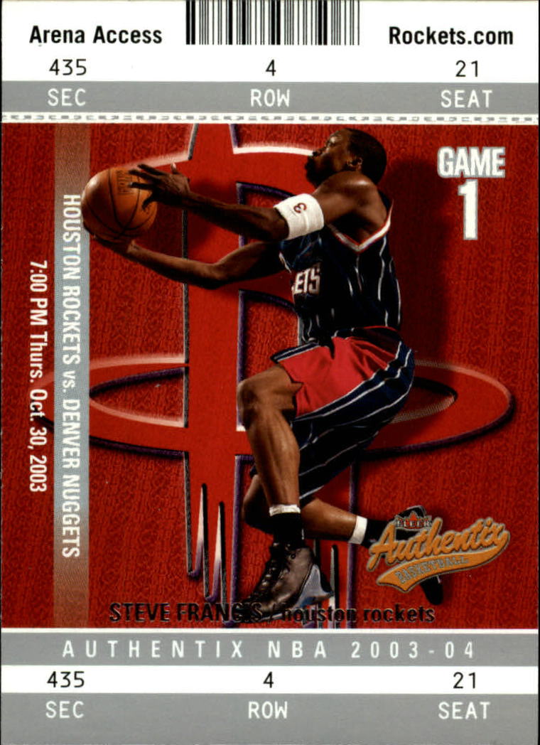 2003/2004 Authentix (Fleer) Basketball - Picture 196 of 319