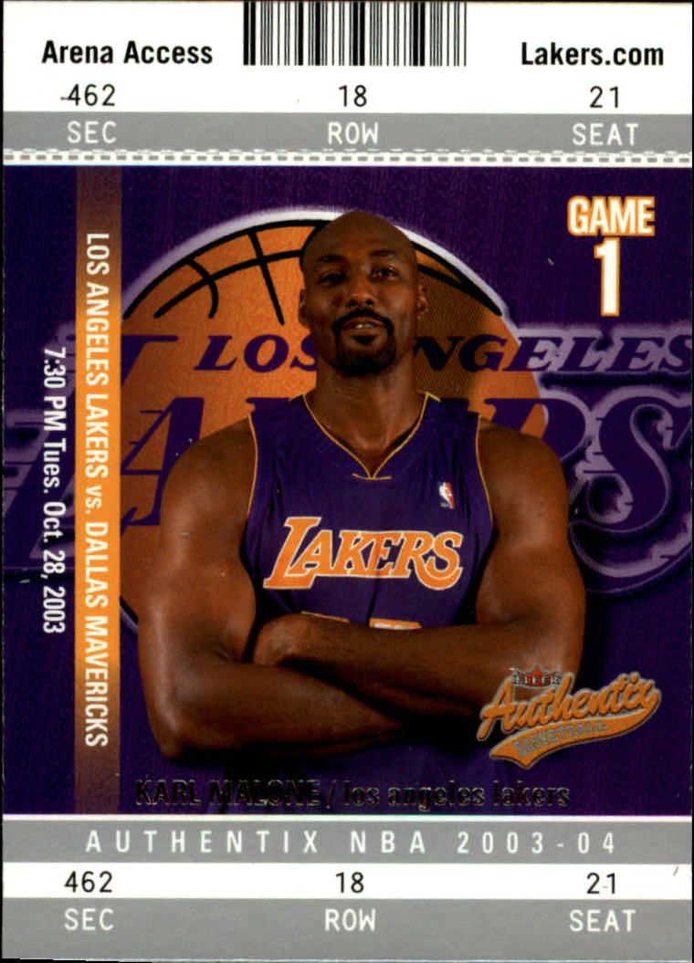 2003/2004 Authentix (Fleer) Basketball - Picture 198 of 319