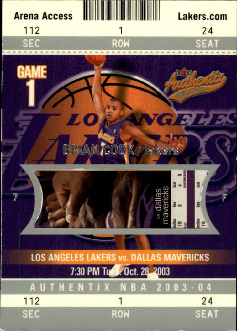 2003/2004 Authentix (Fleer) Basketball - Picture 222 of 319
