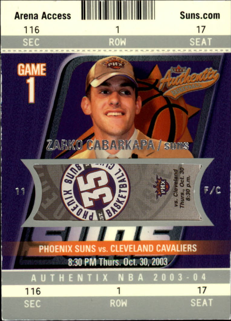2003/2004 Authentix (Fleer) Basketball - Picture 228 of 319