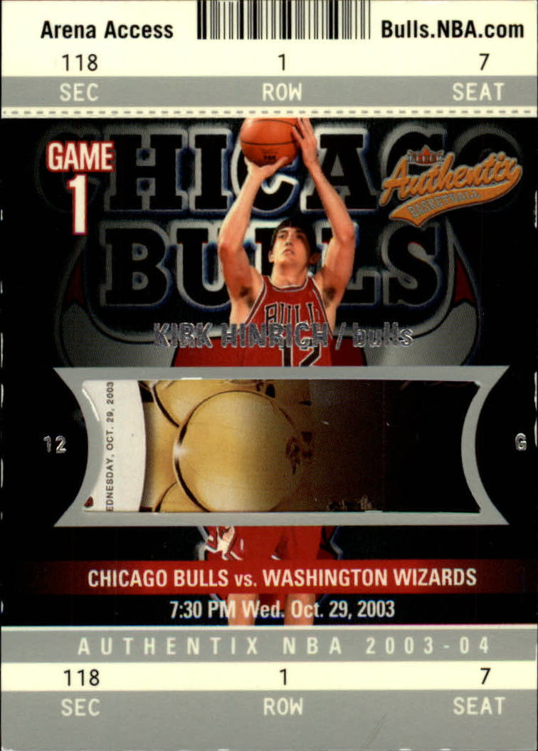 2003/2004 Authentix (Fleer) Basketball - Picture 232 of 319